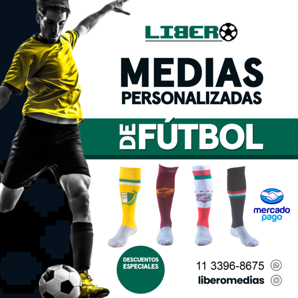 Medias de fútbol personalizadas